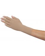 Juzo flat knit custom compression glove for lymphedema